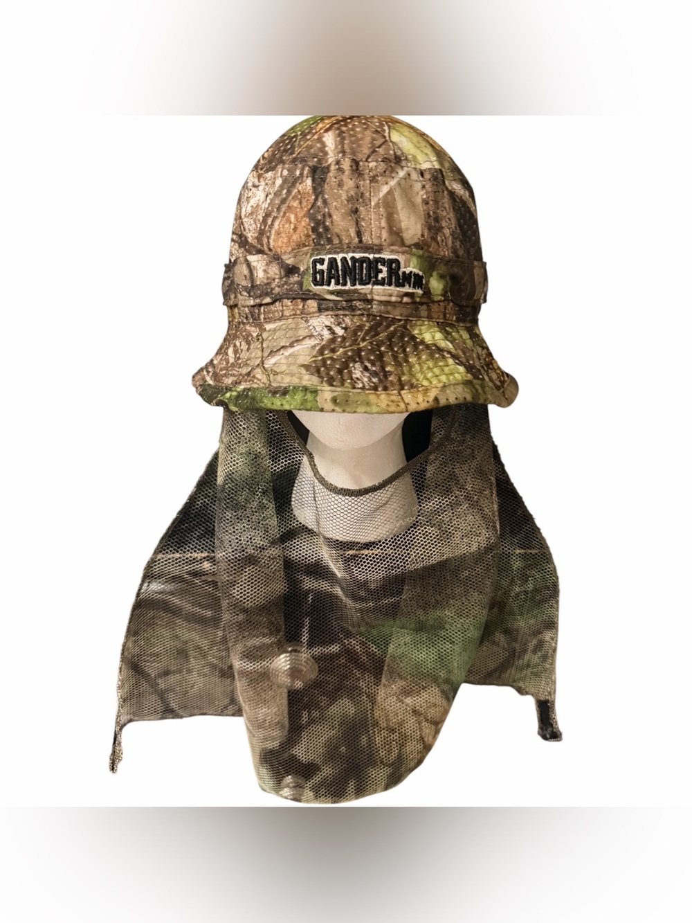 Gander Mountain Realtree Camo Bucket Hat in Brown Tan Green